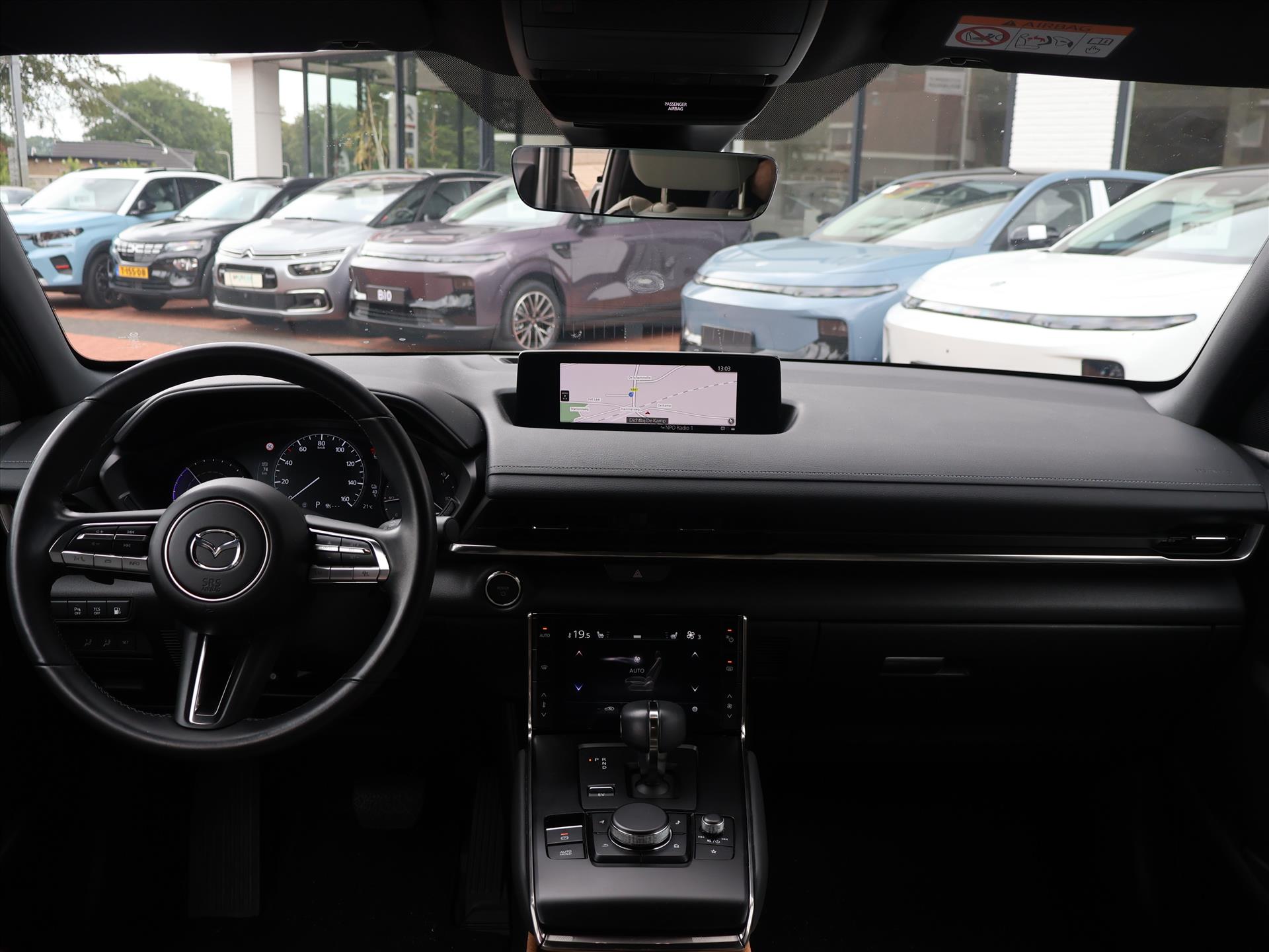 Mazda MX-30 E-SKYACTIV R-EV Hybride 170PK Automaat Advantage, Rijklaarprijs | Navigatie | Camera | Stoelverwarming | LED - Afbeelding 5