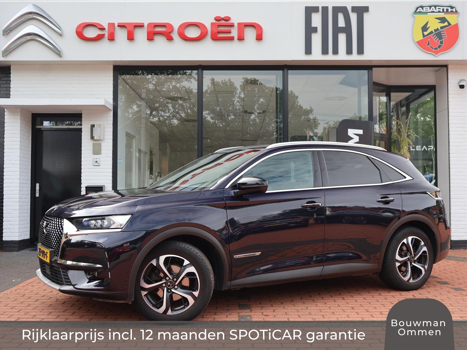 DS DS 7 Crossback Puretech 180PK EAT8 Automaat So Chic Rivoli, Rijklaarprijs | Panoramadak | Leder | Trekhaak | Navigatie | DAB+
