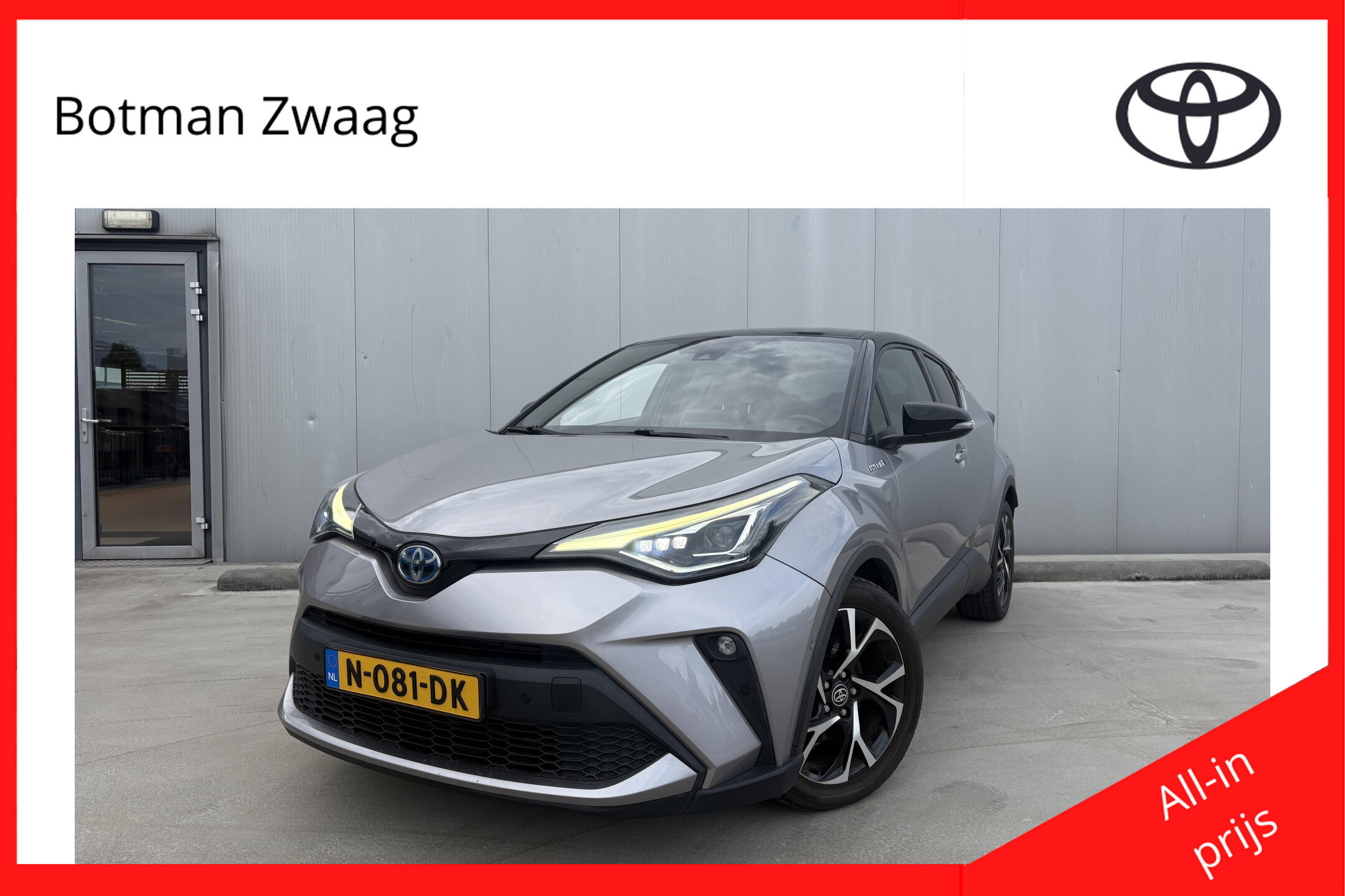 Toyota C-HR 1.8 Hybrid Bi-Tone Limted Automaat