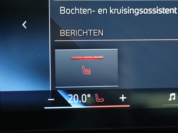 Elektrisch verwarmde voorstoelen