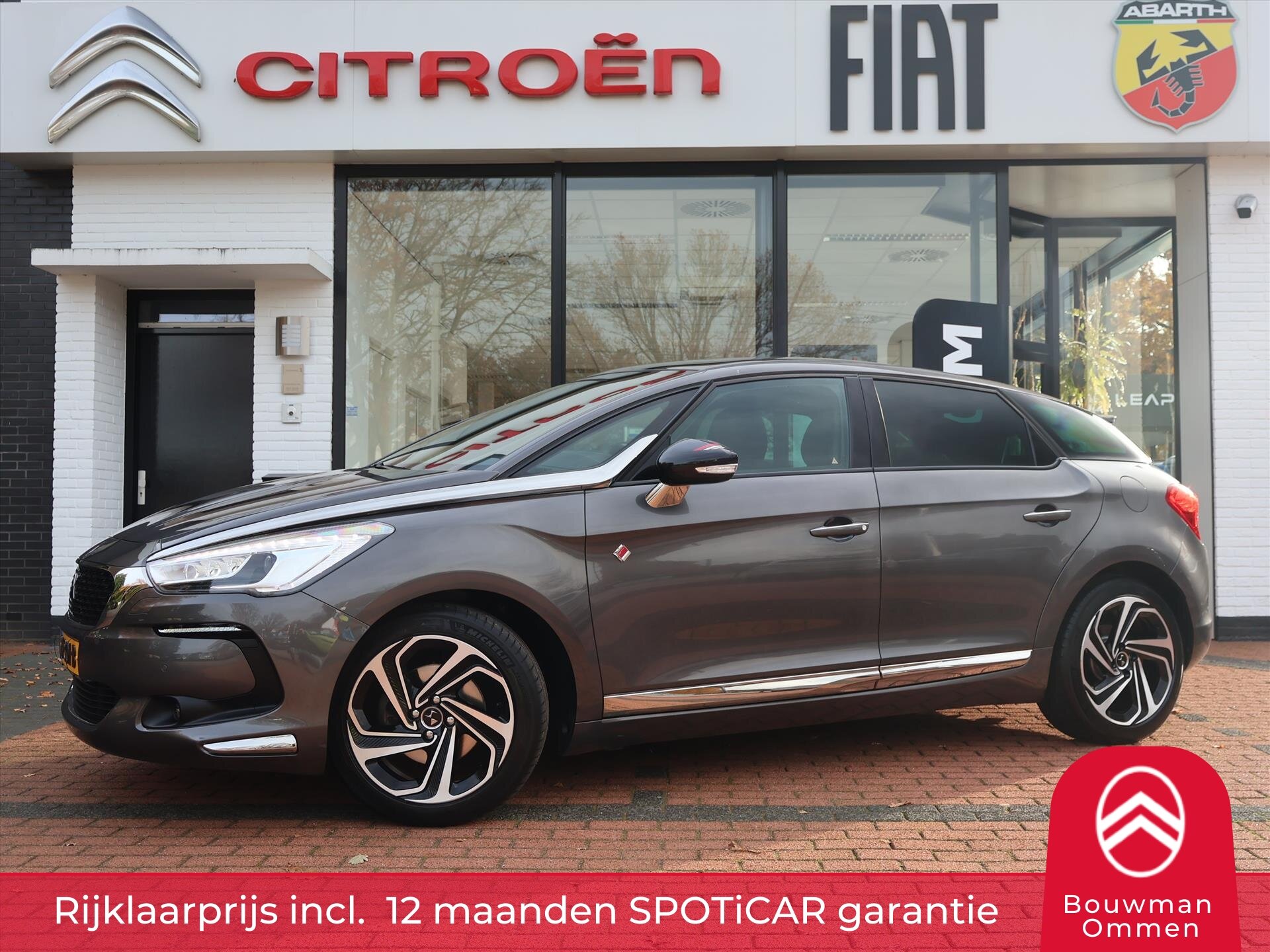 DS DS 5 THP 165PK EAT6 Automaat S&S Performance Line, Rijklaarprijs | Panoramadak | Trekhaak | Navigatie | Xenon