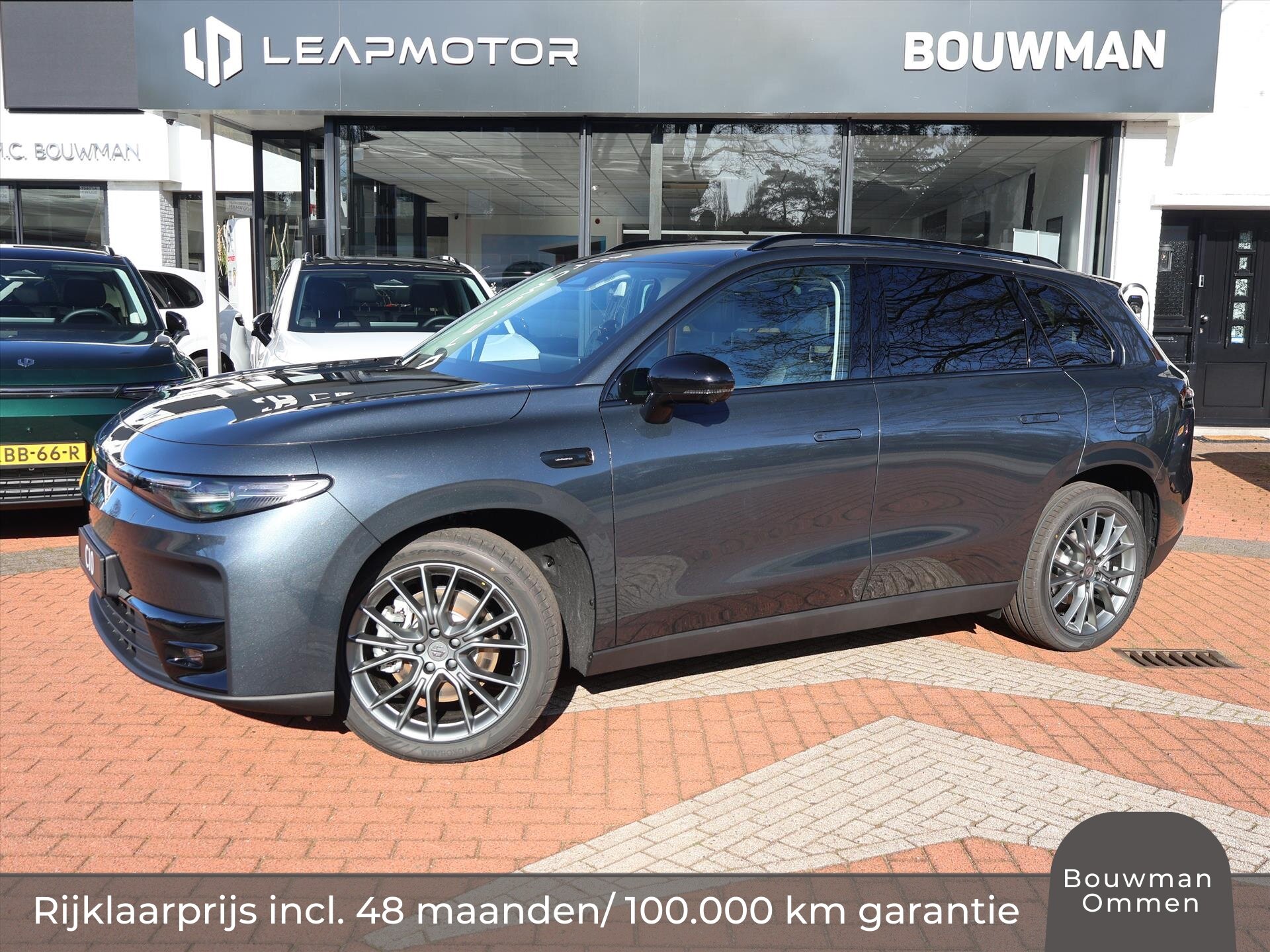 Leapmotor C10 EV ProMax 81,9 kWh 600pk AWD Design, Rijklaarprijs, NIEUW, Rijklaarprijs | Panoramadak | Camera 360 | Adaptieve Cruise Control
