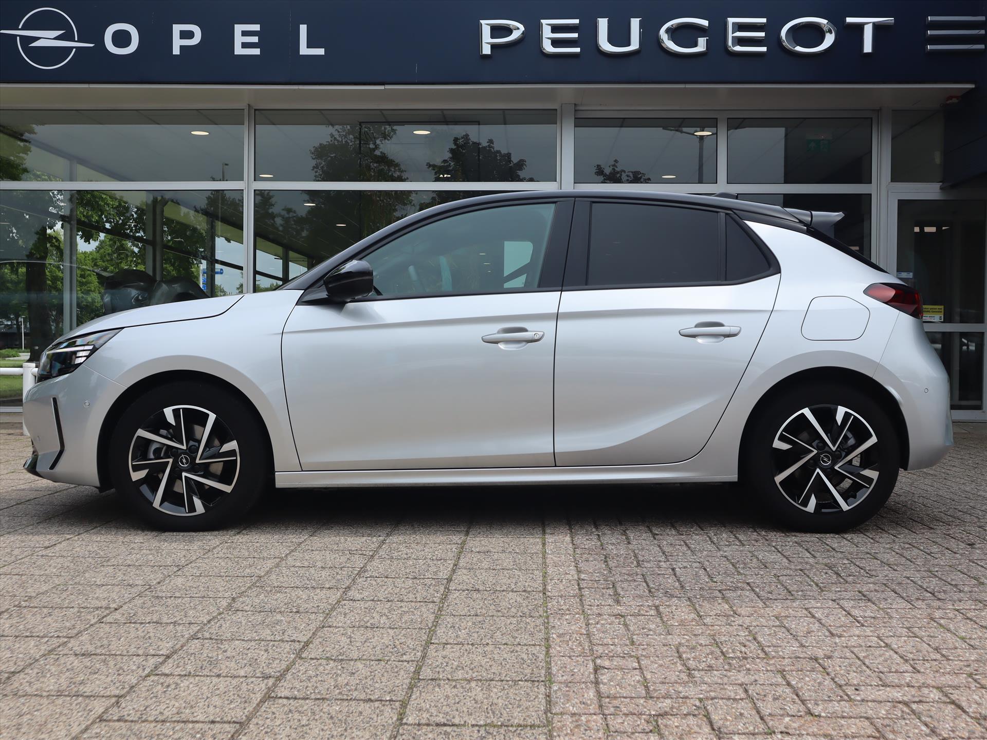 Opel Corsa GS Hybrid Turbo 110pk eDCT automaat, Rijklaarprijs, Navigatie Camera Climate control Keyless start - Afbeelding 2