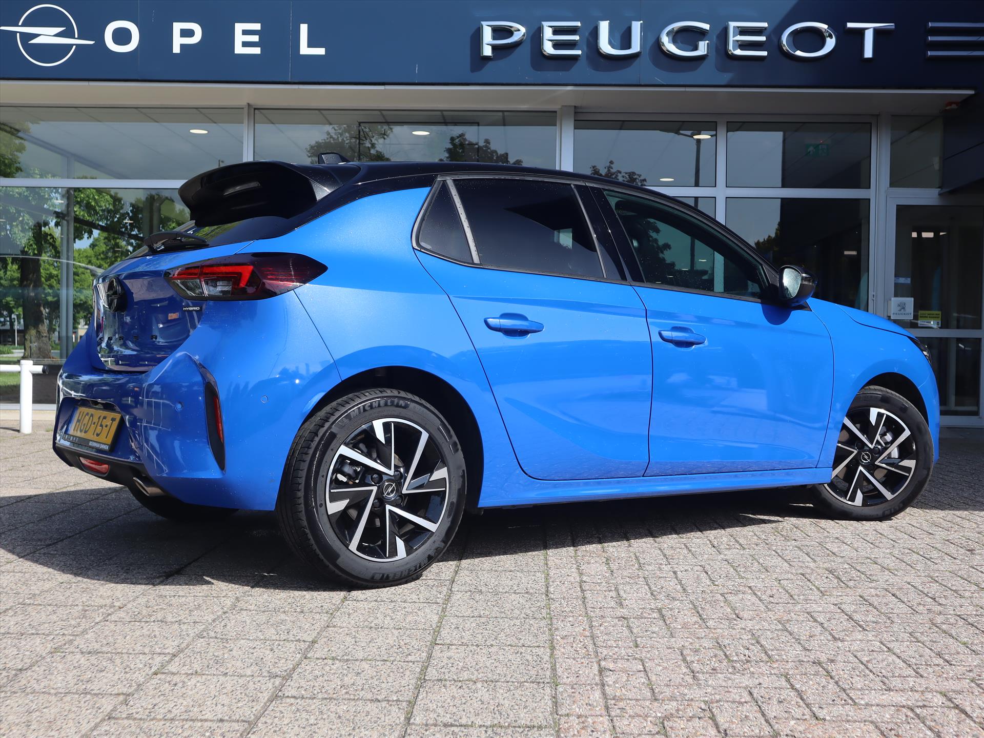 Opel Corsa GS Hybrid Turbo 110pk eDCT automaat, Rijklaarprijs, Navigatie Camera Climate control Keyless start - Afbeelding 4