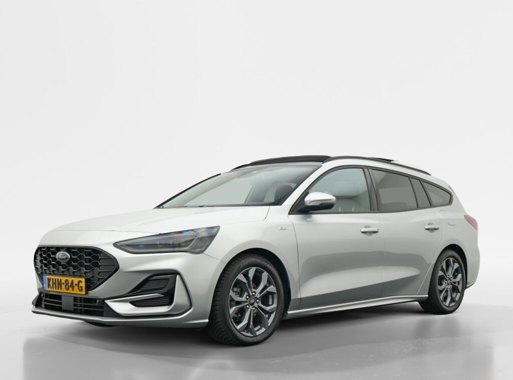 Ford Focus Wagon 1.0 EcoBoost Hybrid ST Line X | Navi | Trekhaak | Panodak | All-