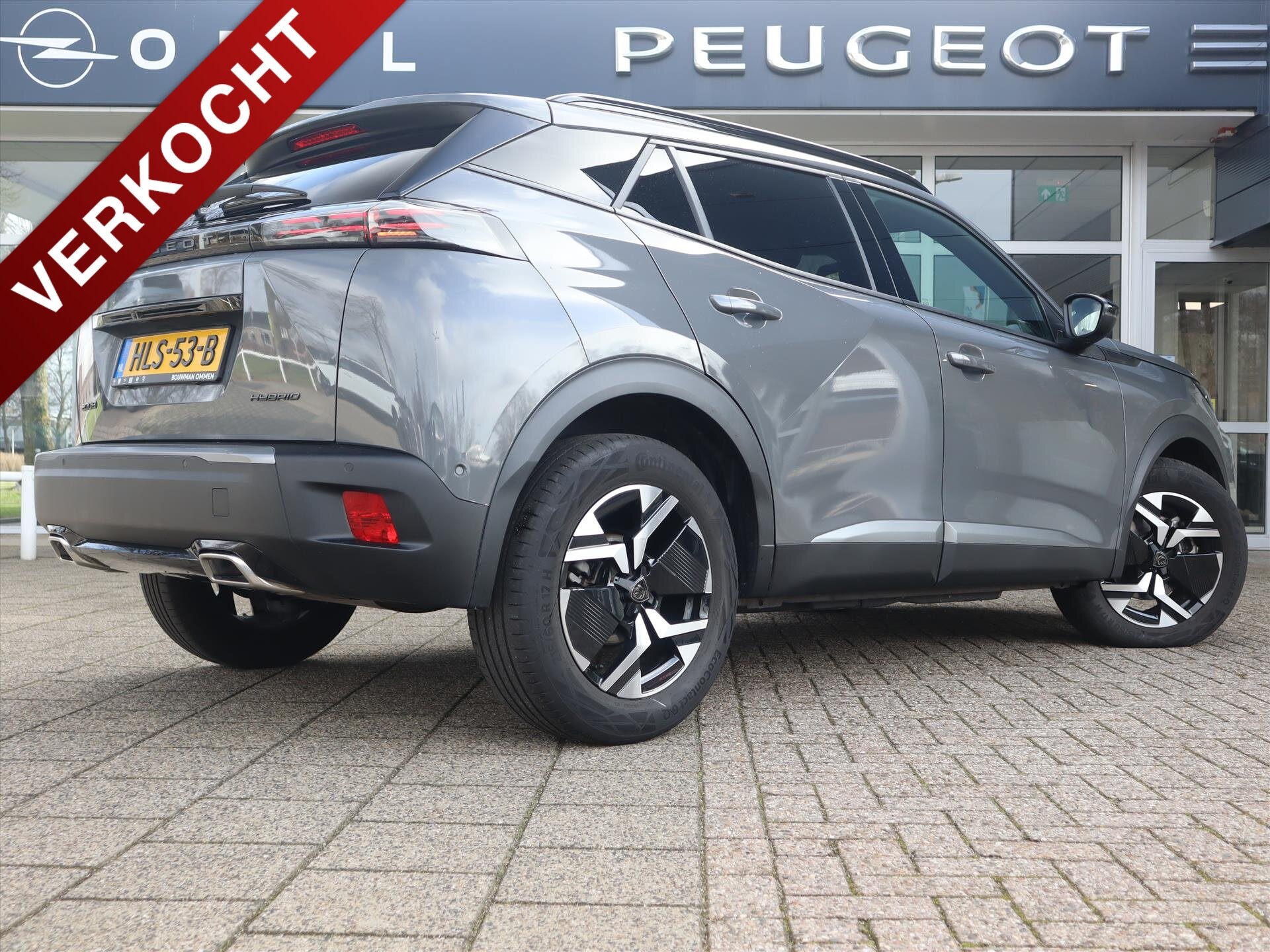 Peugeot 2008 SUV Allure Mild Hybride 145PK e-DCS6 Automaat, Rijklaarprijs, Navigatie 360° Camera Adaptieve Cruise Control DAB+ LED