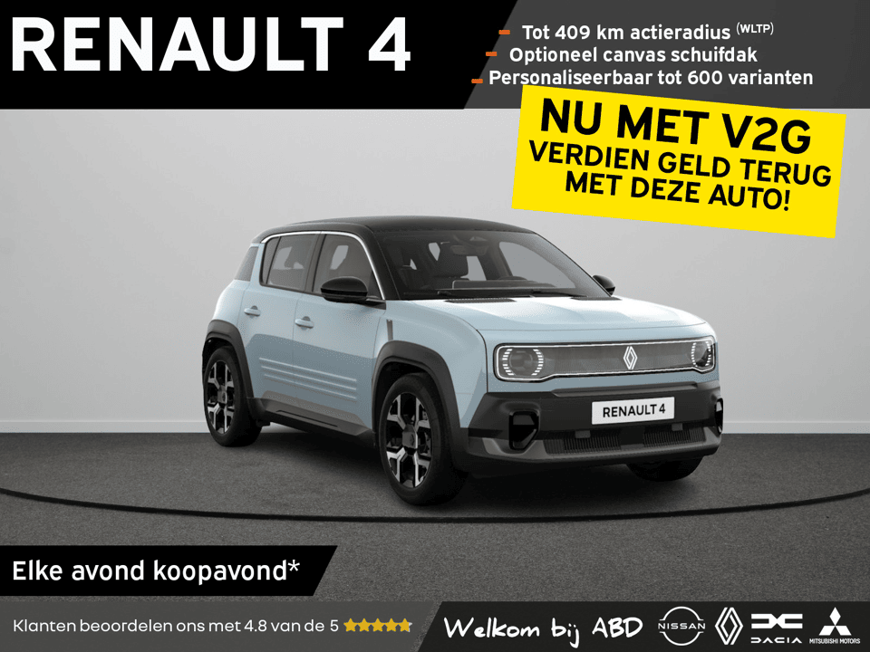 Renault 4 Techno “plein sud™” Comfort range - Afbeelding 1