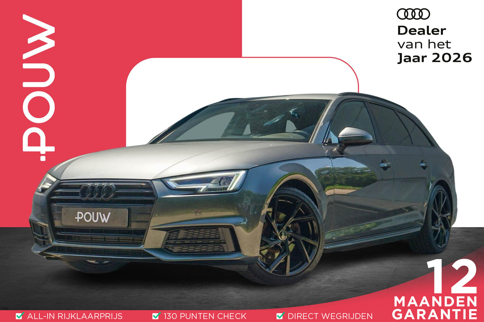 Audi A4 Avant 2.0 TFSI 190pk S-tronic MHEV Sport S line edition