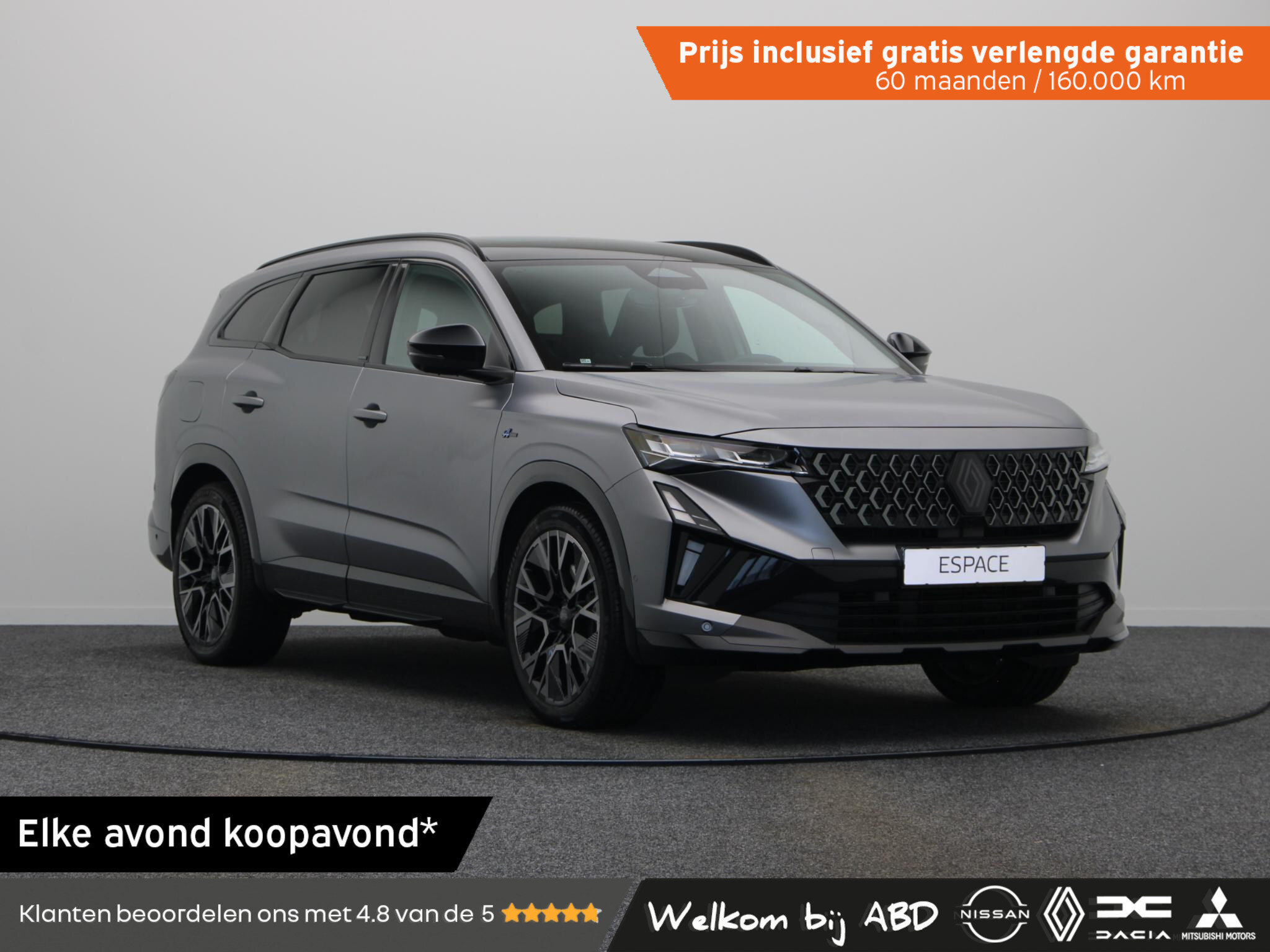 Renault Espace E-Tech full hybrid 200 esprit Alpine 7p.