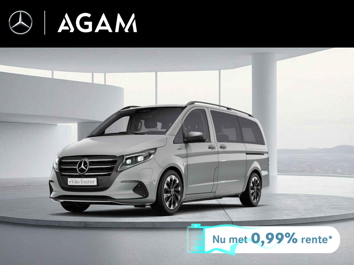 Mercedes-Benz eVito Tourer 129 PRO L2 90 kWh