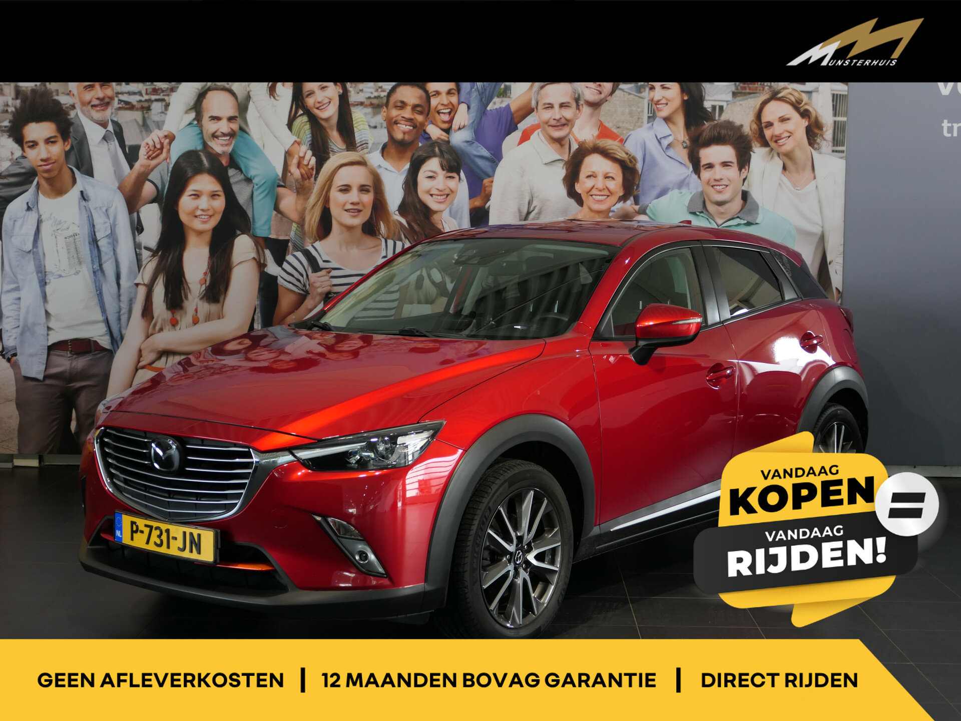 Mazda CX-3 2.0 SkyActiv-G 150 GT-M 4WD