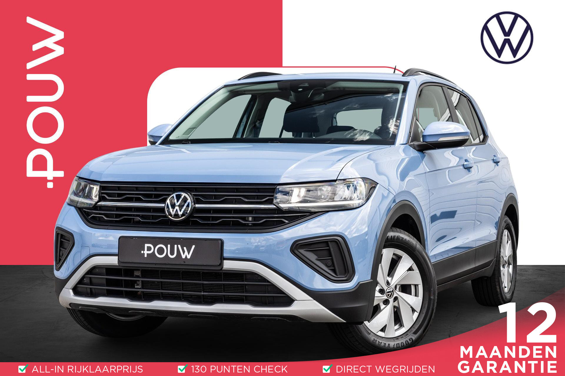 Volkswagen T-Cross 1.0 TSI 95pk Life