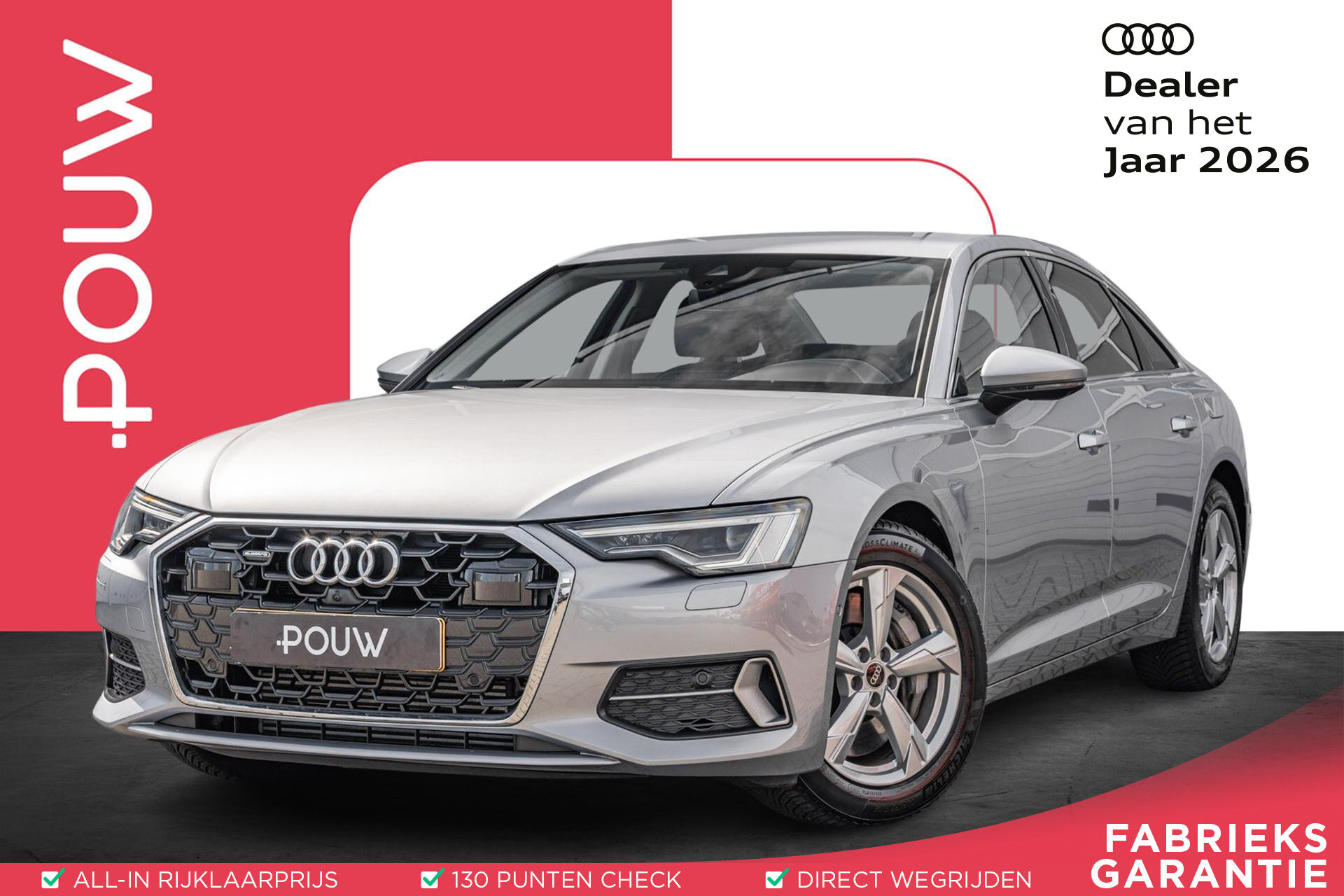 Audi A6 Limousine 50 TFSIe 299pk quattro Advanced edition