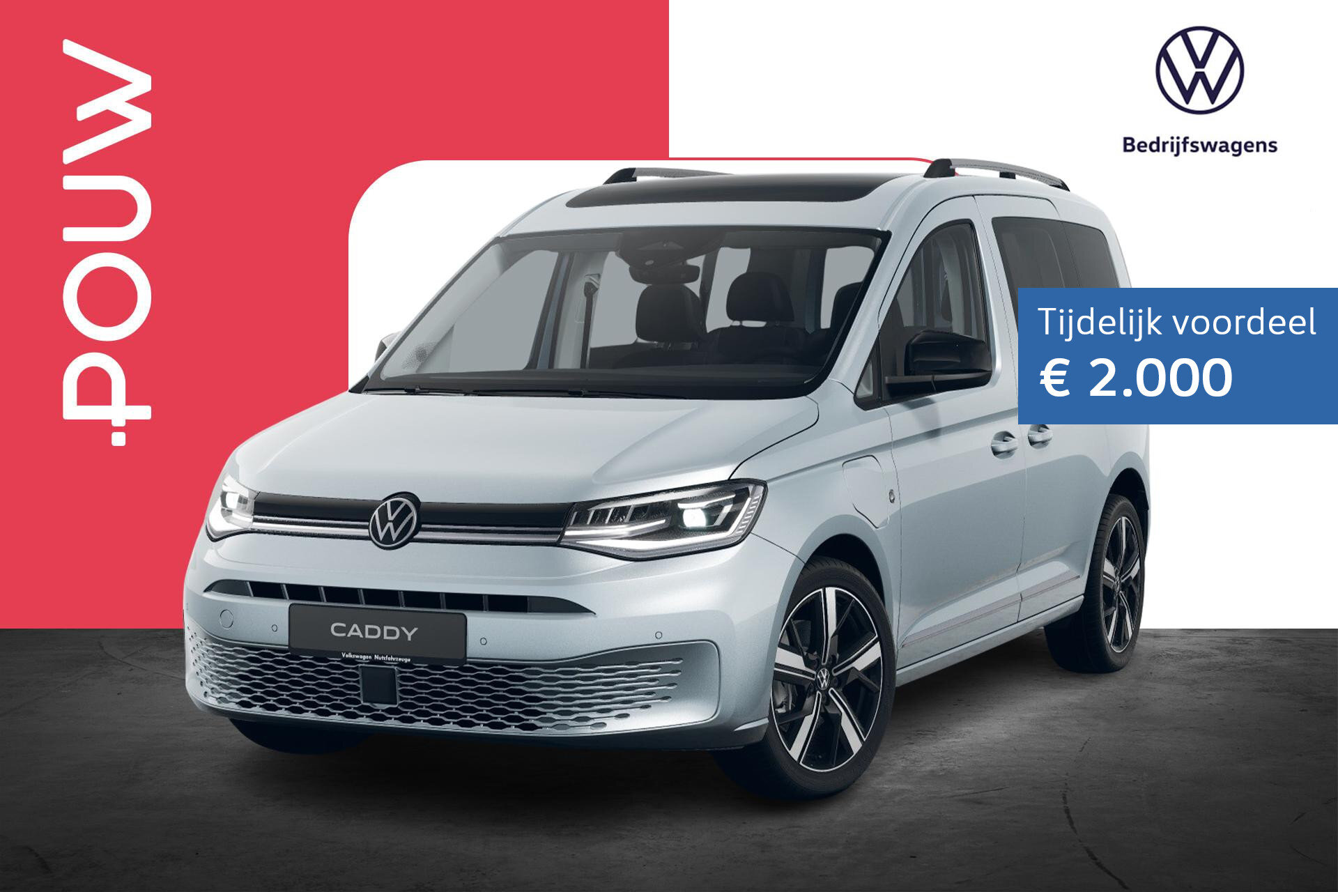 Volkswagen Caddy Kombi 1.5 TSI 150pk Hybride Style