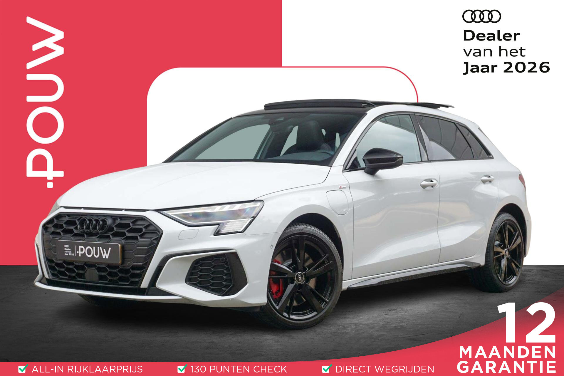 Audi A3 Sportback 45 TFSIe 245pk PHEV S edition Competition