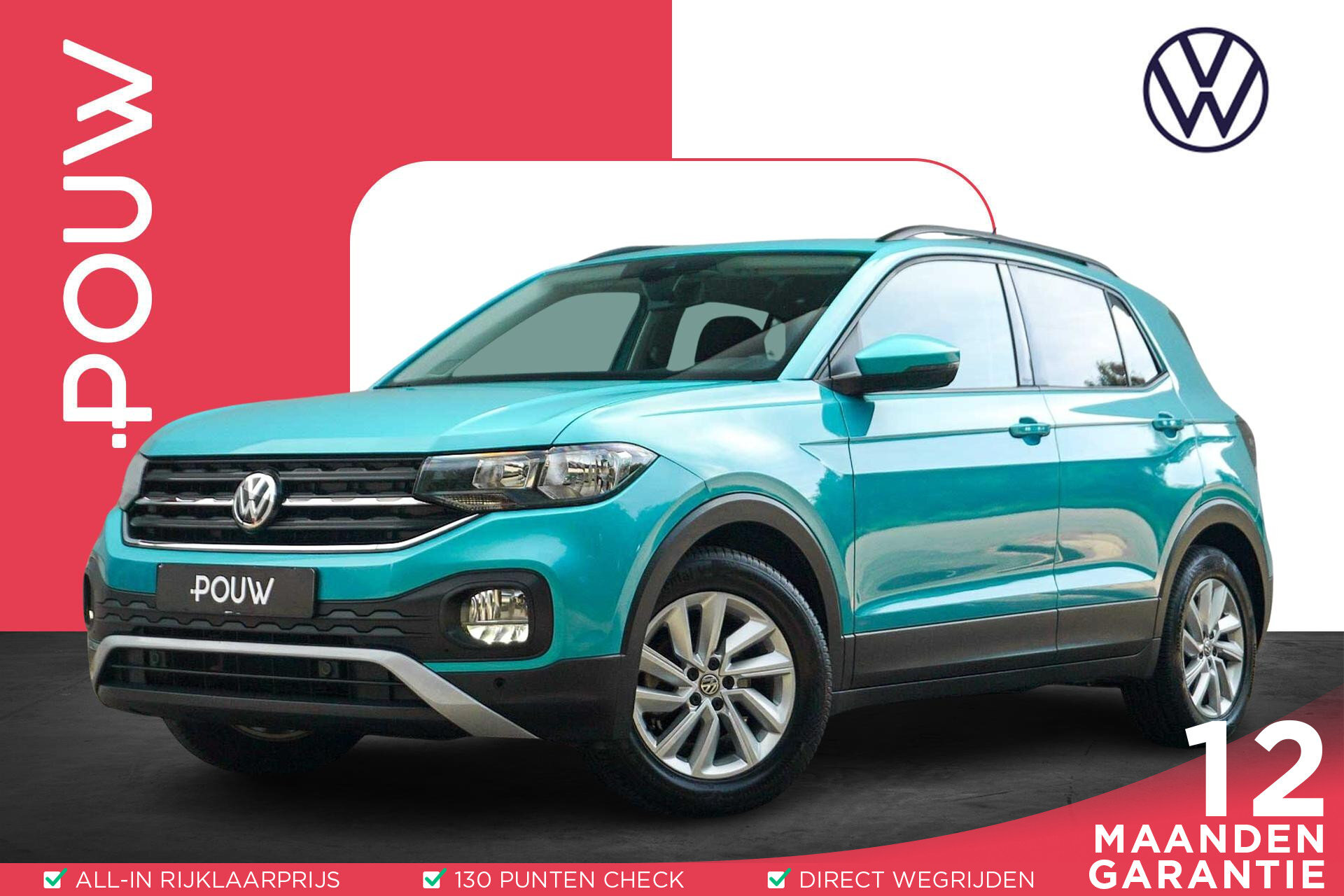 Volkswagen T-Cross 1.0 TSI 95pk Life