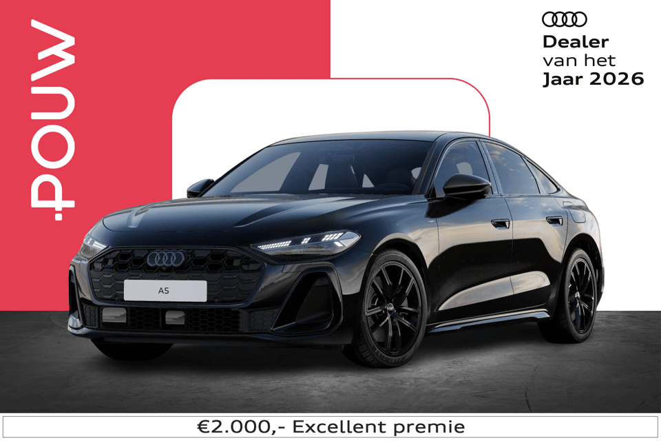 Audi A5 Limousine 2.0 e-hybrid 367pk quattro S edition Competition - Afbeelding 1
