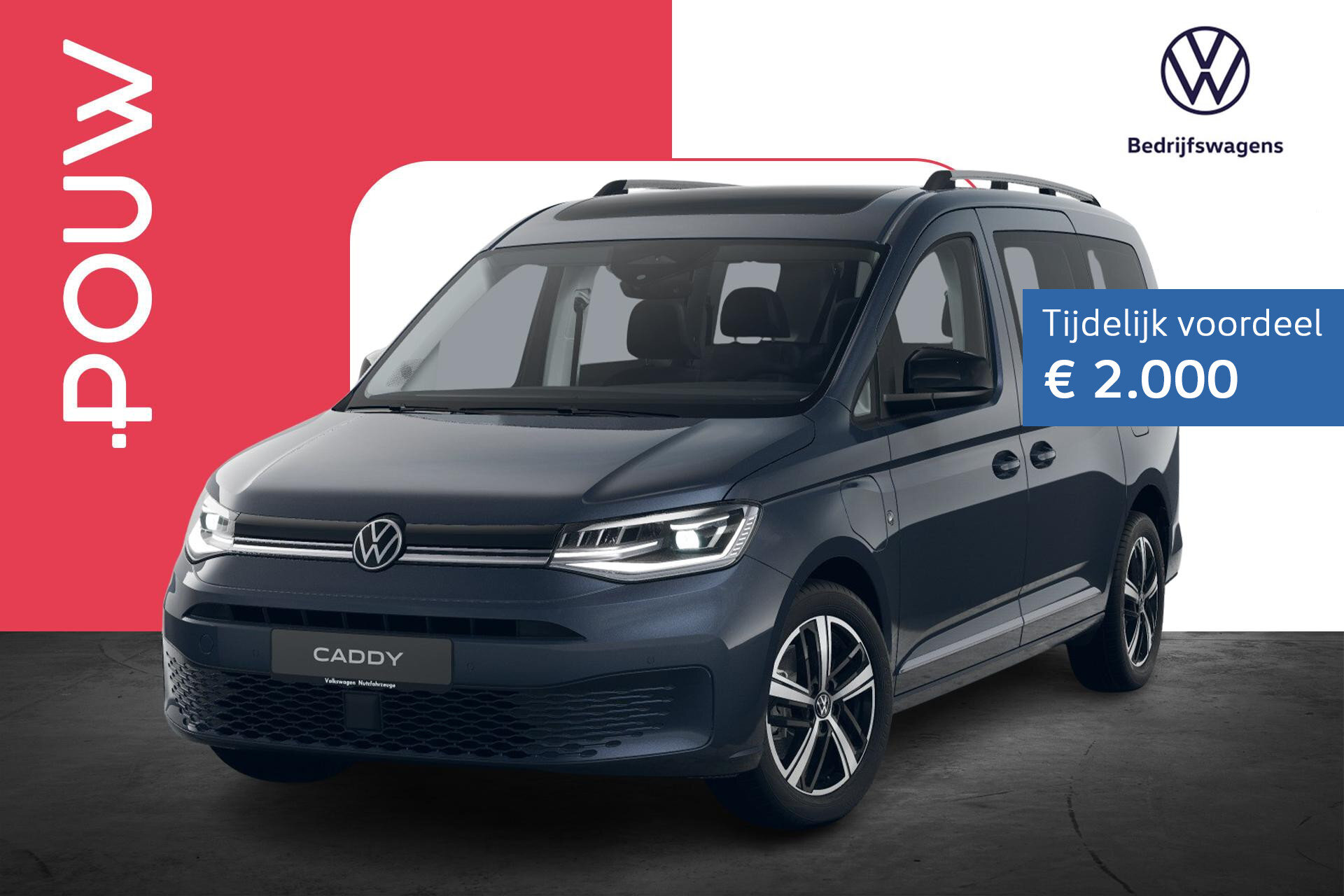 Volkswagen Caddy Kombi Maxi 1.5 TSI Hybride 150pk Style