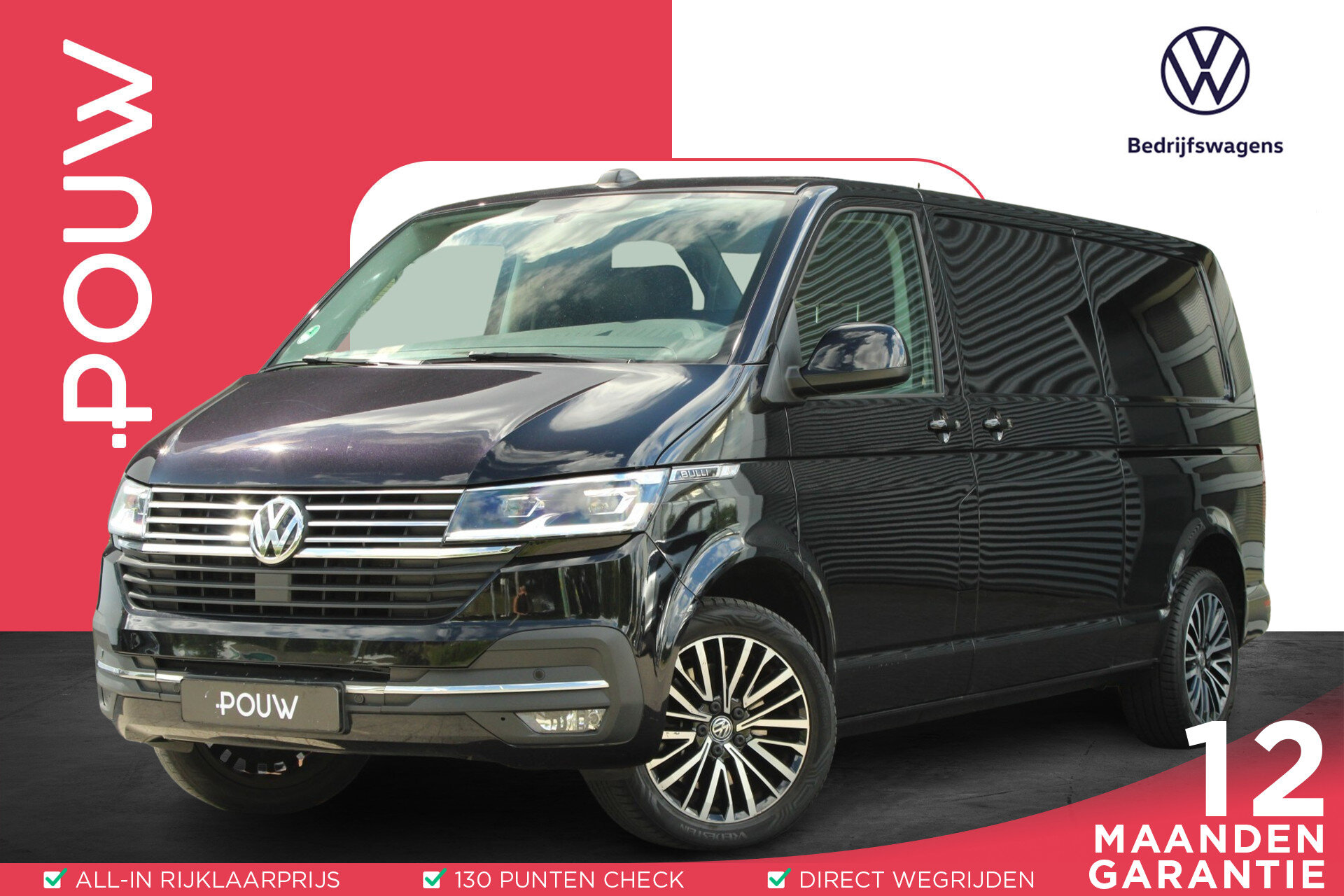 Volkswagen Transporter 2.0 TDI 200pk DSG L2H1 28 Bulli