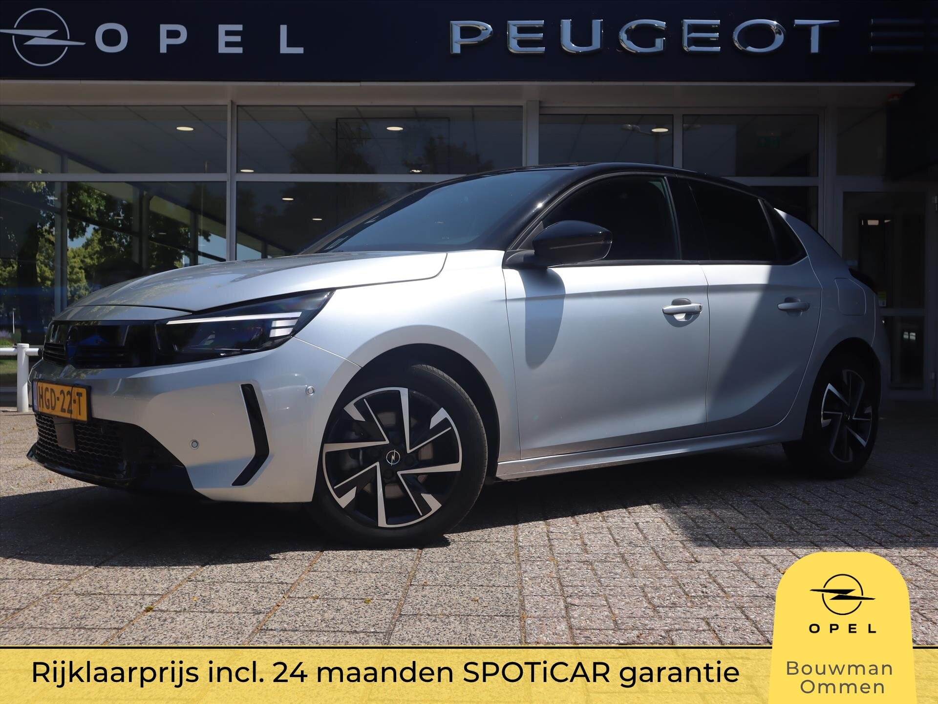 Opel Corsa GS Turbo Hybrid 110pk eDCT automaat, Rijklaarprijs, Navigatie Camera Full LED verlichting