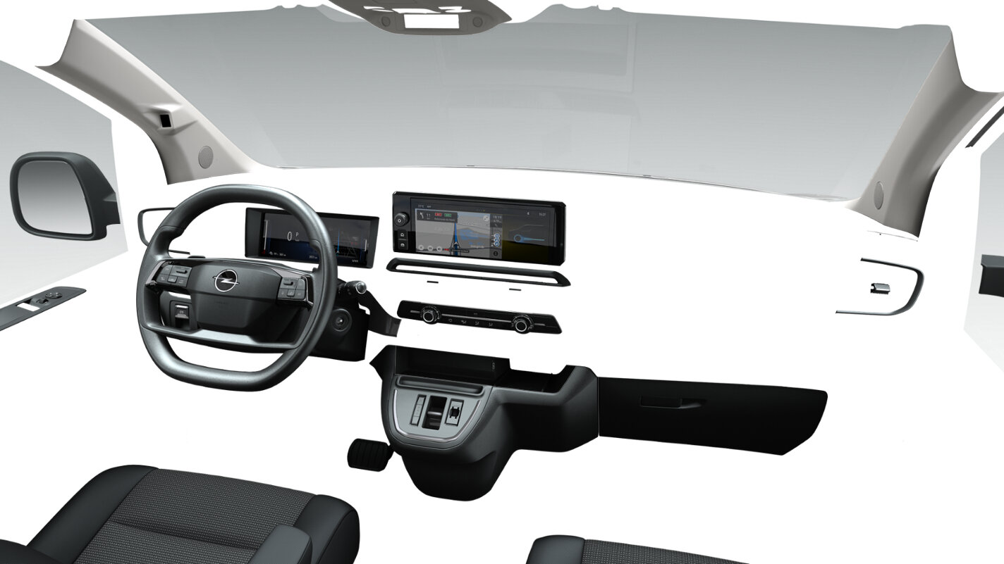 Opel Vivaro-e Standaard - Electric Plancher Cabine - Afbeelding 5