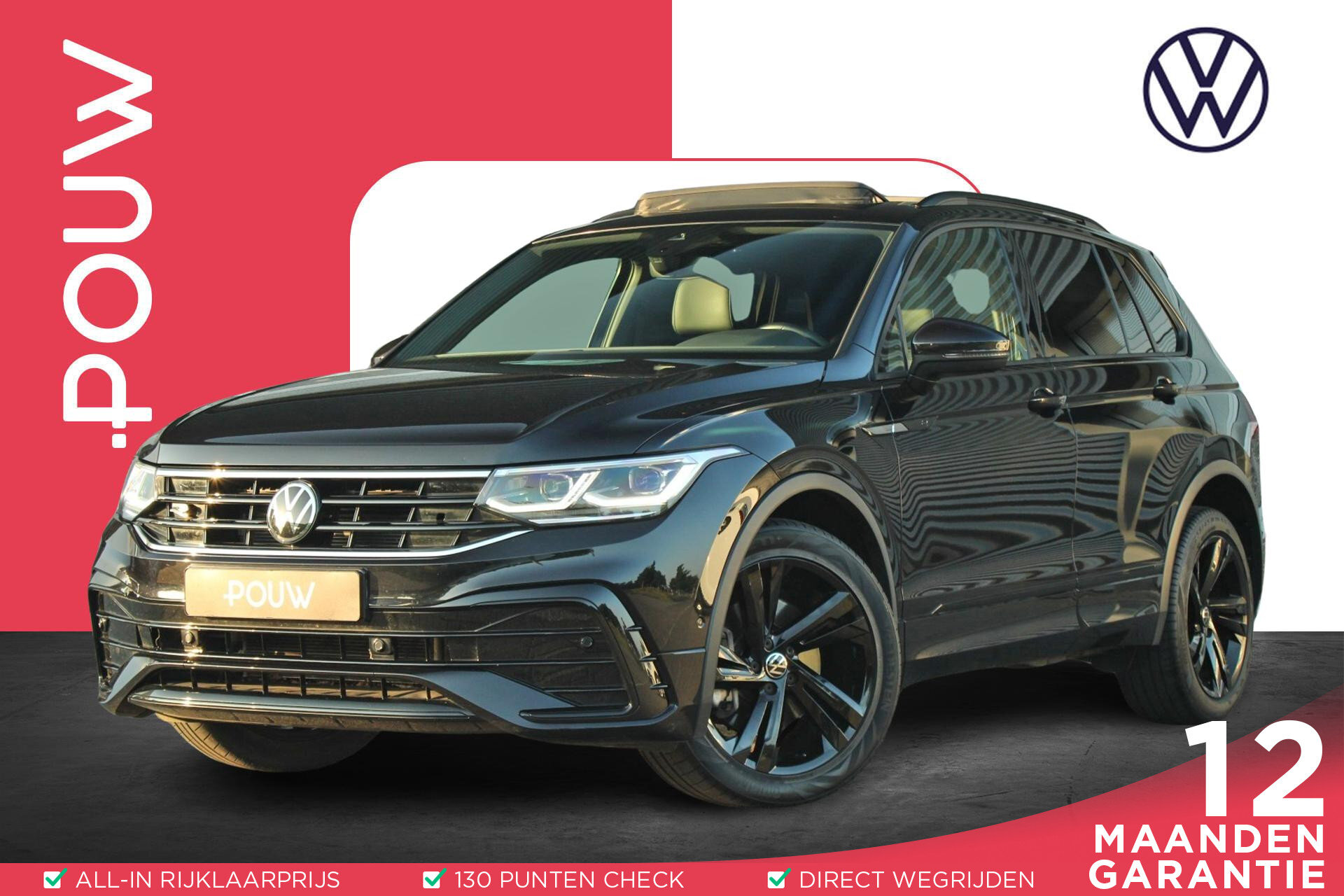 Volkswagen Tiguan 2.0 TSI 190pk DSG 4Motion R-Line Black