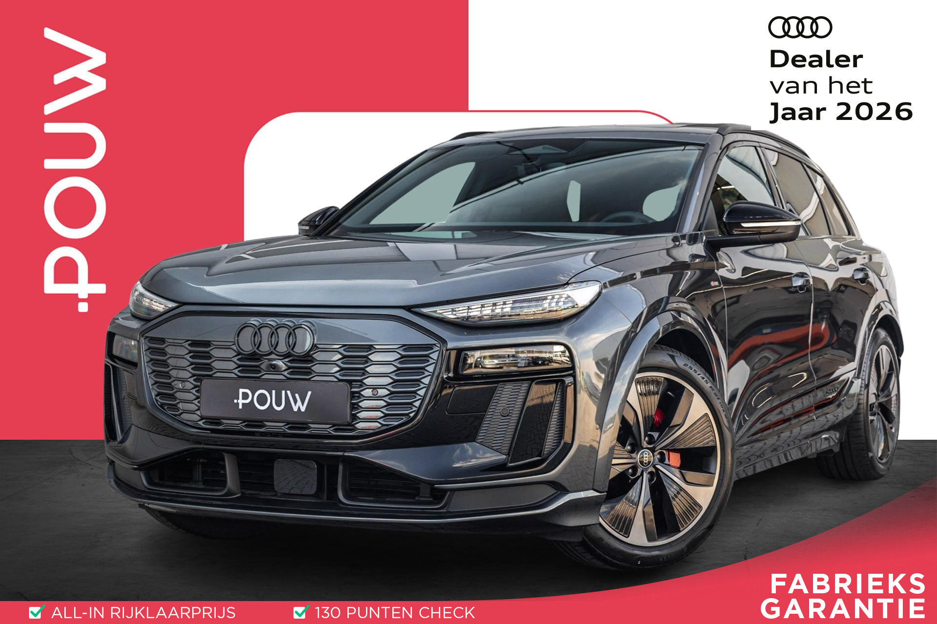 Audi Q6 e-tron Performance 306pk S edition 100 kWh