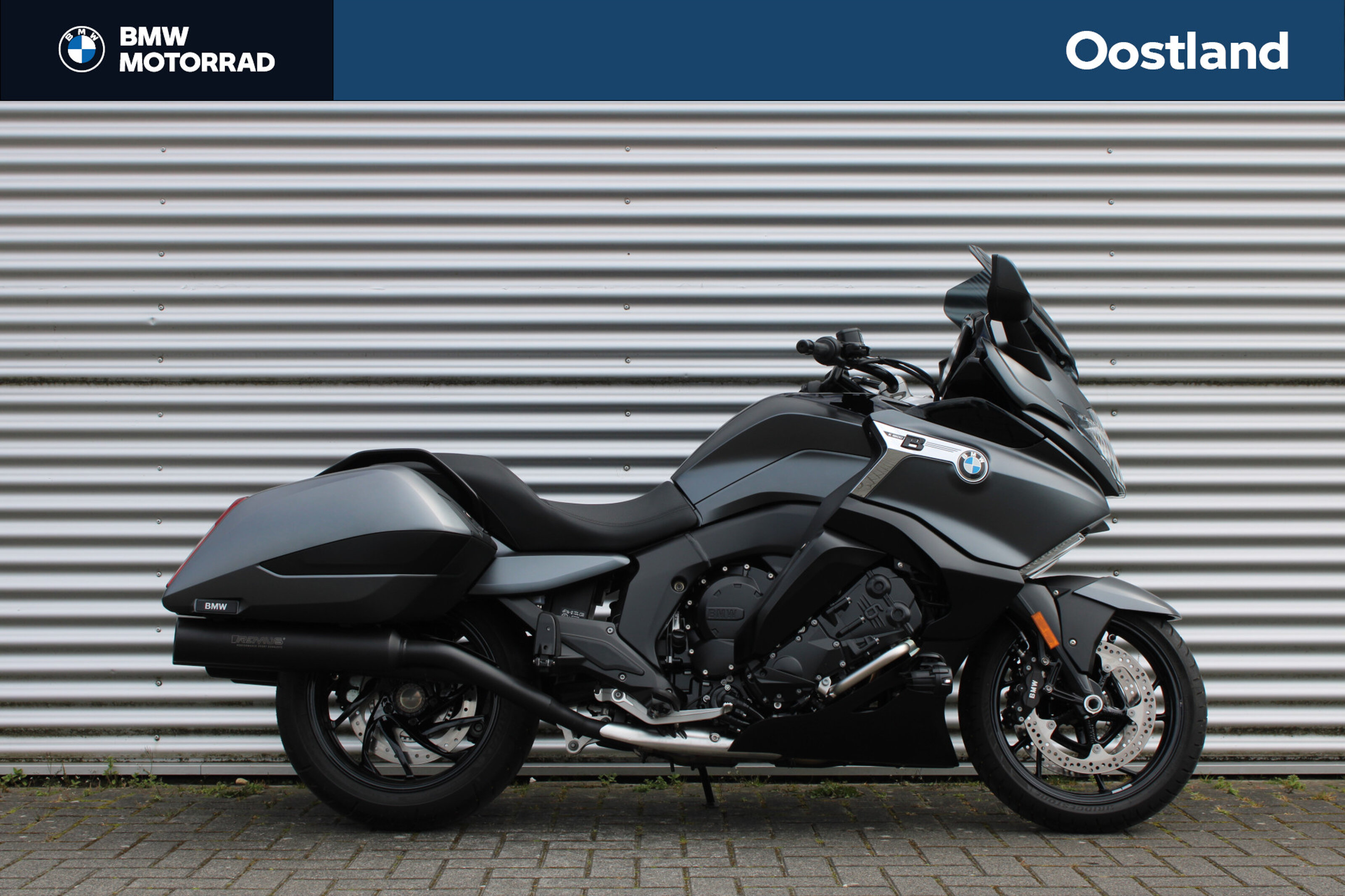 BMW K 1600 B |REMUS uitlaten |BTW motor