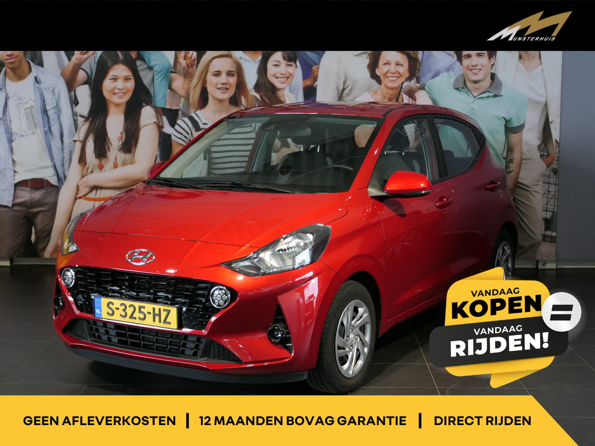 Hyundai i10 1.0 Comfort Smart - Occasion Lease vanaf €424 p/m -