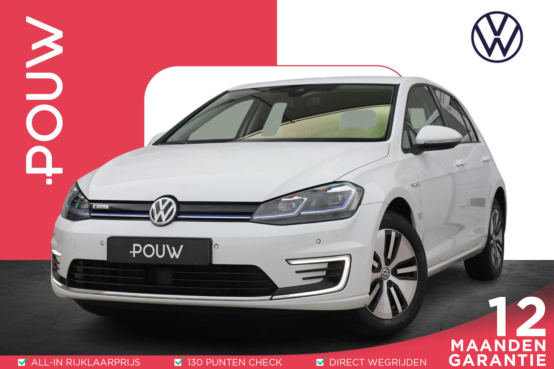 Volkswagen e-Golf 136pk