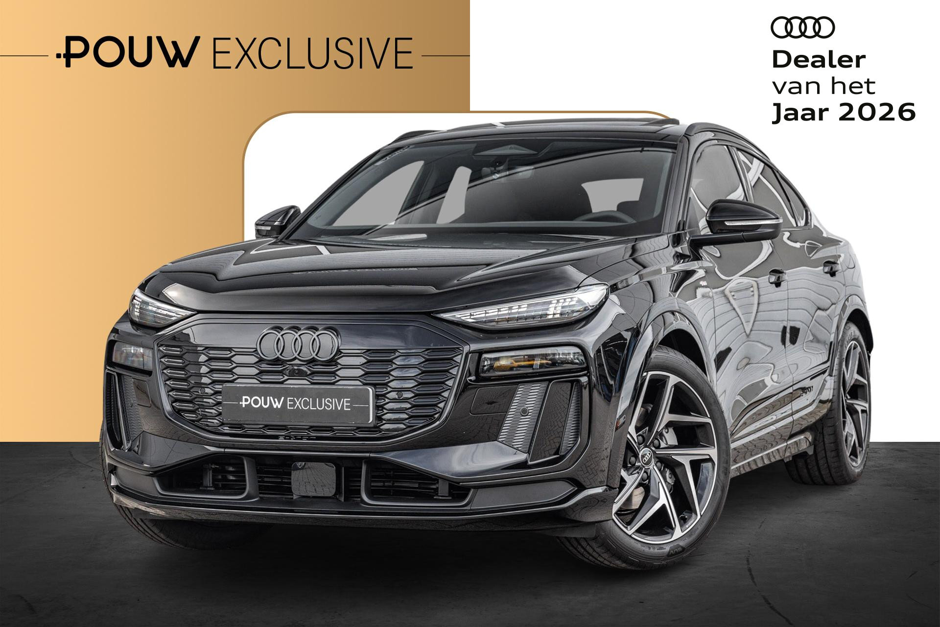 Audi Q6 e-tron Sportback 306pk S edition Performance 100 kWh - Afbeelding 1