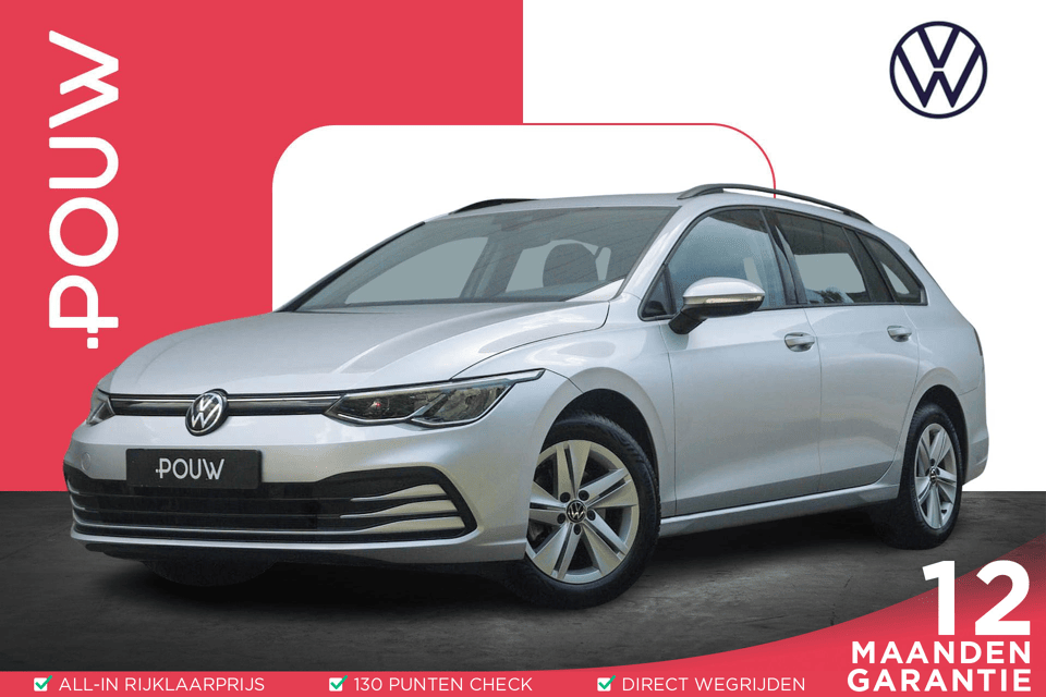 Volkswagen Golf Variant 1.0 eTSI 110pk DSG Life - Afbeelding 1