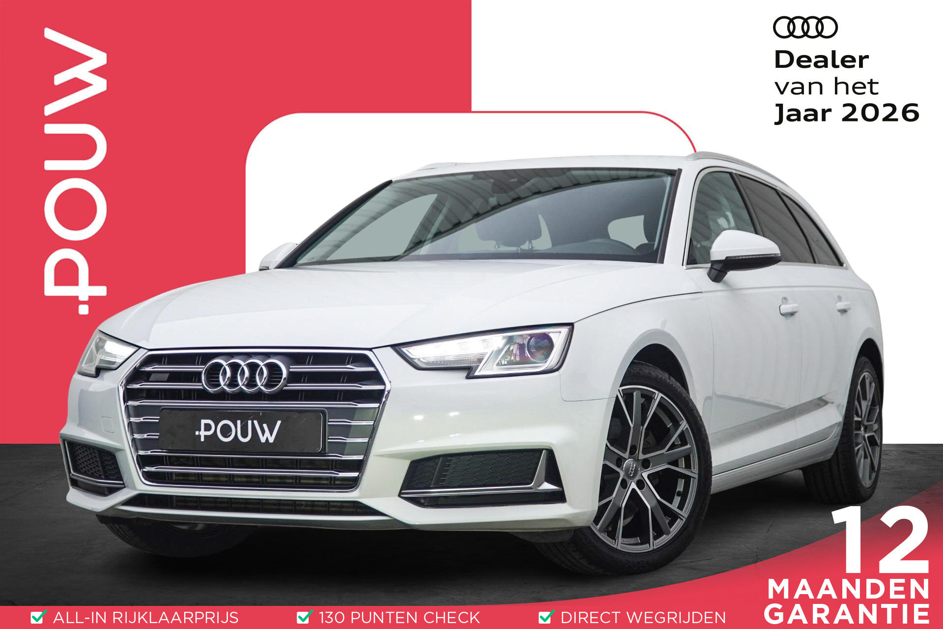 Audi A4 Avant 40 TFSI 190pk S-tronic Sport - Afbeelding 1