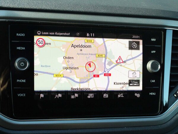 Navigatie systeem "Discover Media"
