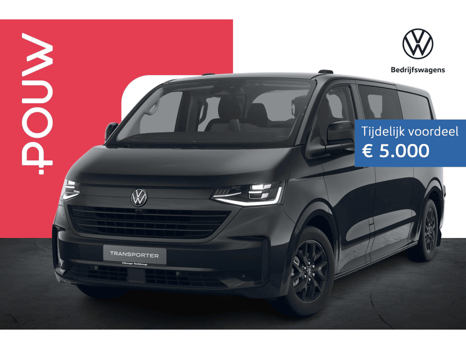 Volkswagen e-Transporter Dubbele Cabine 32 L2H1 218pk 71 kWh - Afbeelding 1