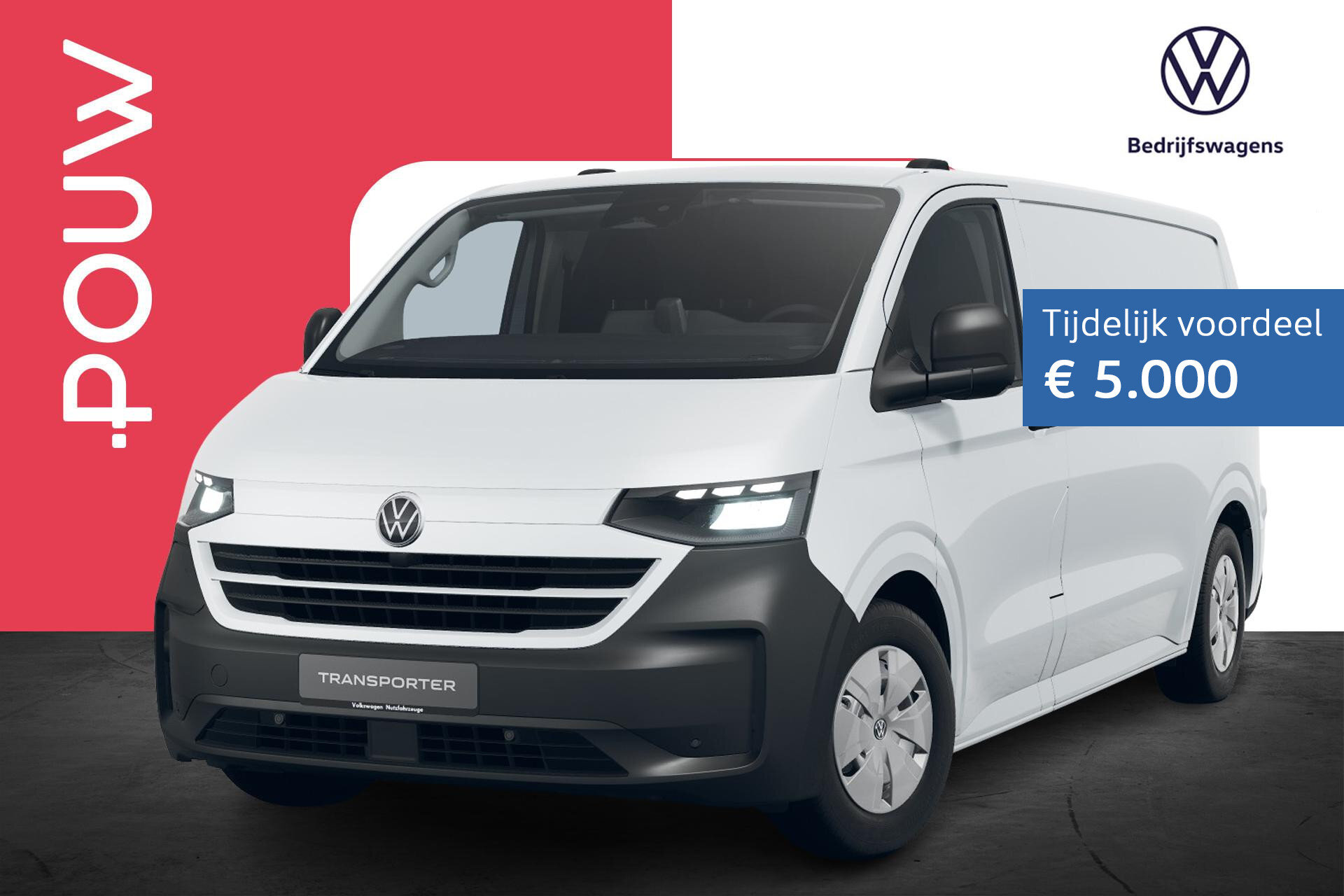 Volkswagen Transporter 2.5 eHybrid 233pk L2H1 30 Life