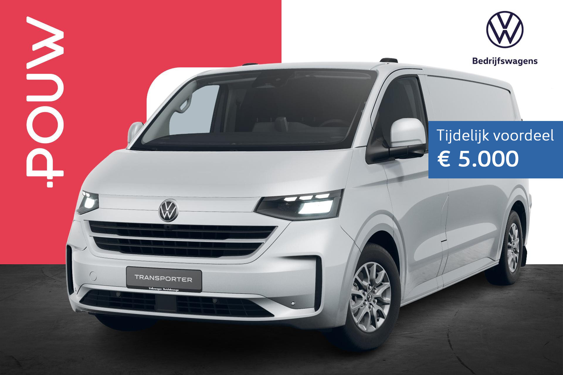 Volkswagen Transporter 2.5 eHybrid 233pk L2H1 30 Style