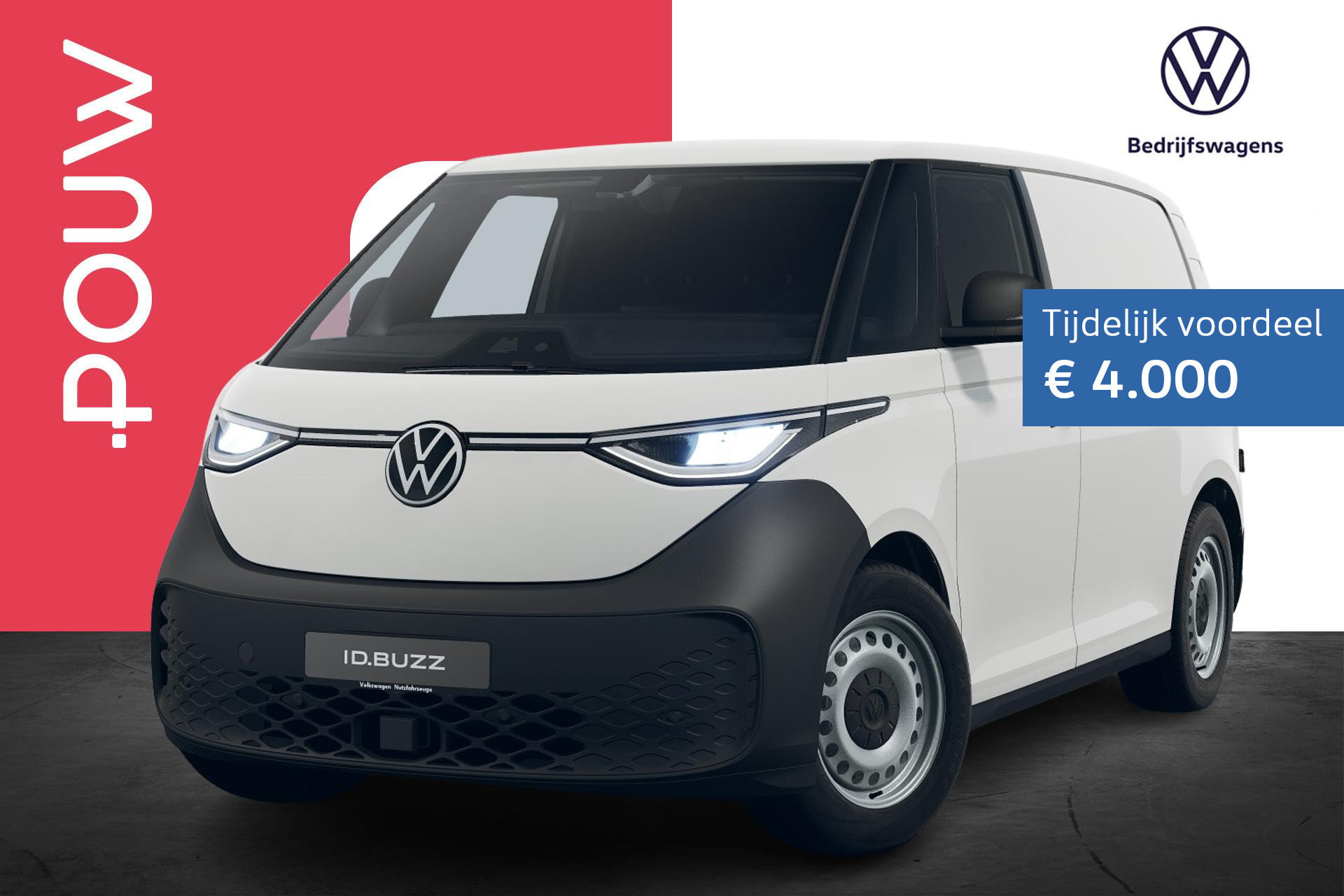 Volkswagen ID. Buzz Cargo 190pk Economy Limited Edition 59 kWh