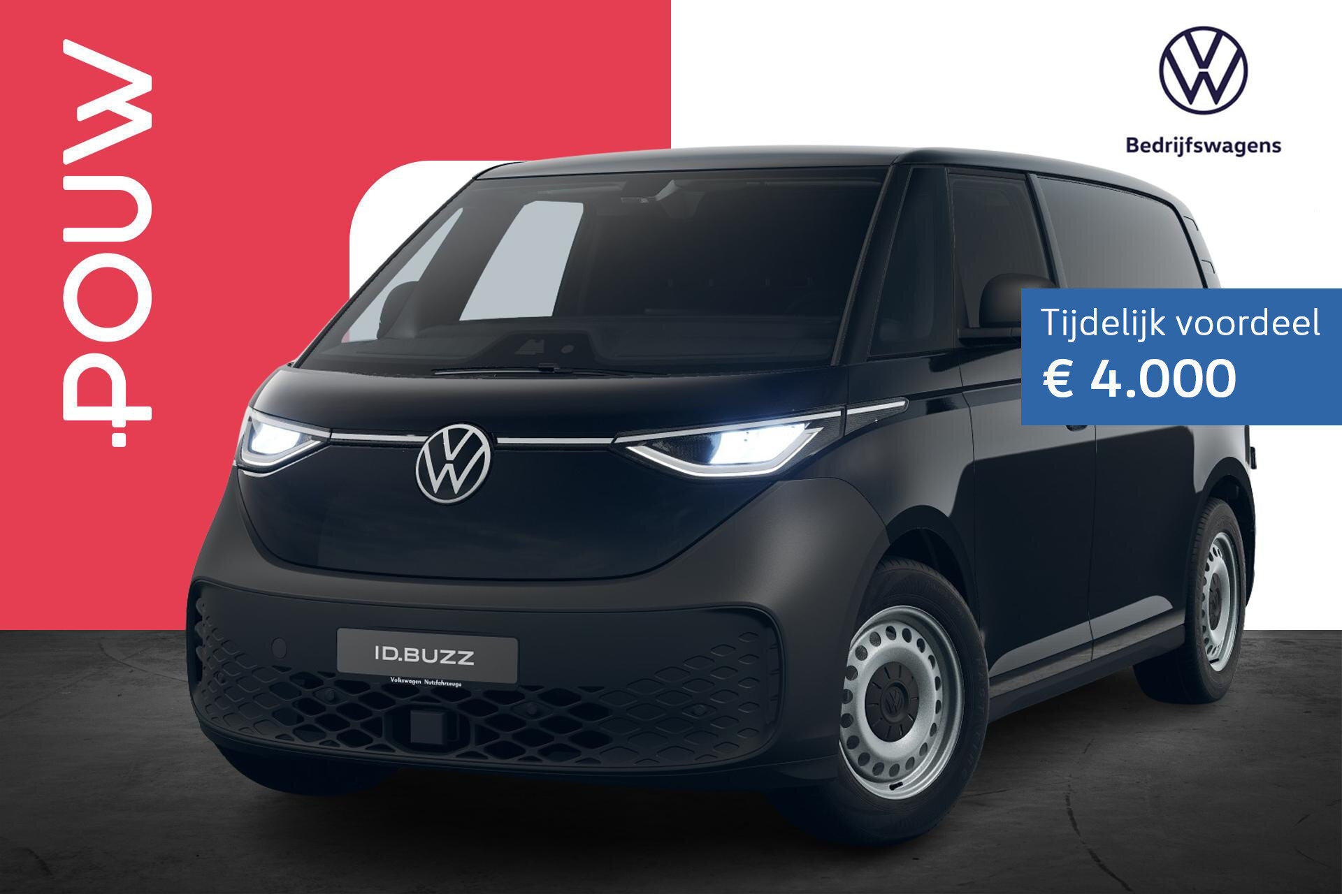 Volkswagen ID. Buzz Cargo 190pk Economy Limited Edition 59 kWh