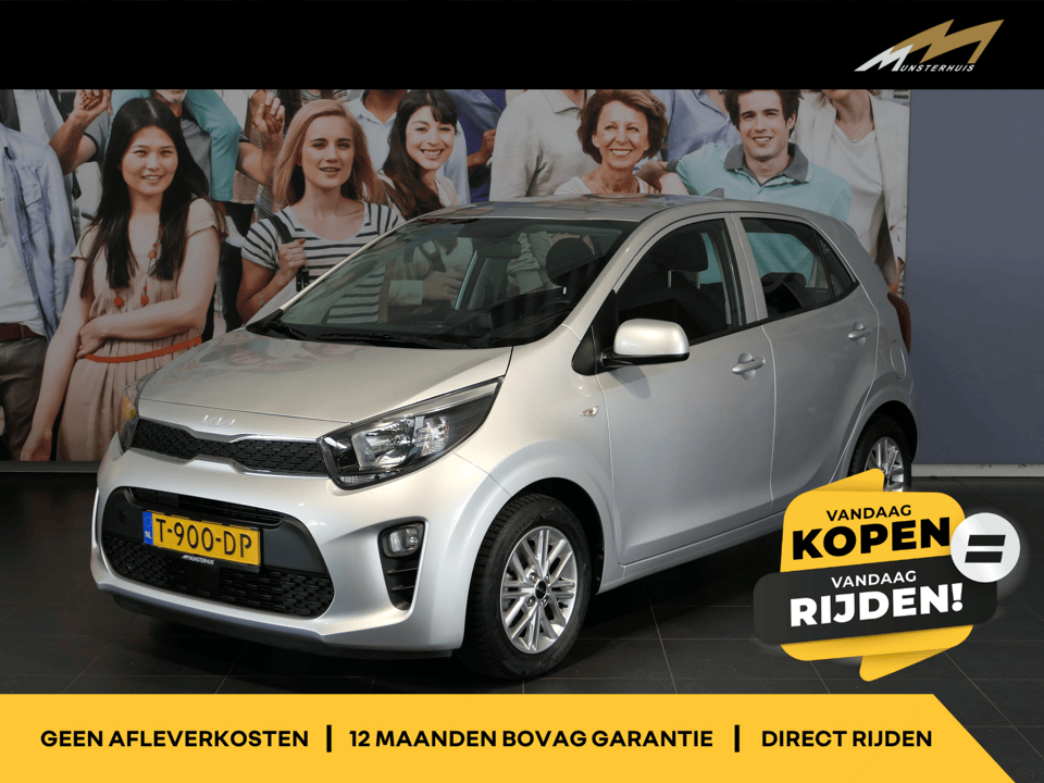 Kia Picanto 1.0 DPi DynamicLine - Occasion Lease vanaf €404 p/m - - Afbeelding 1