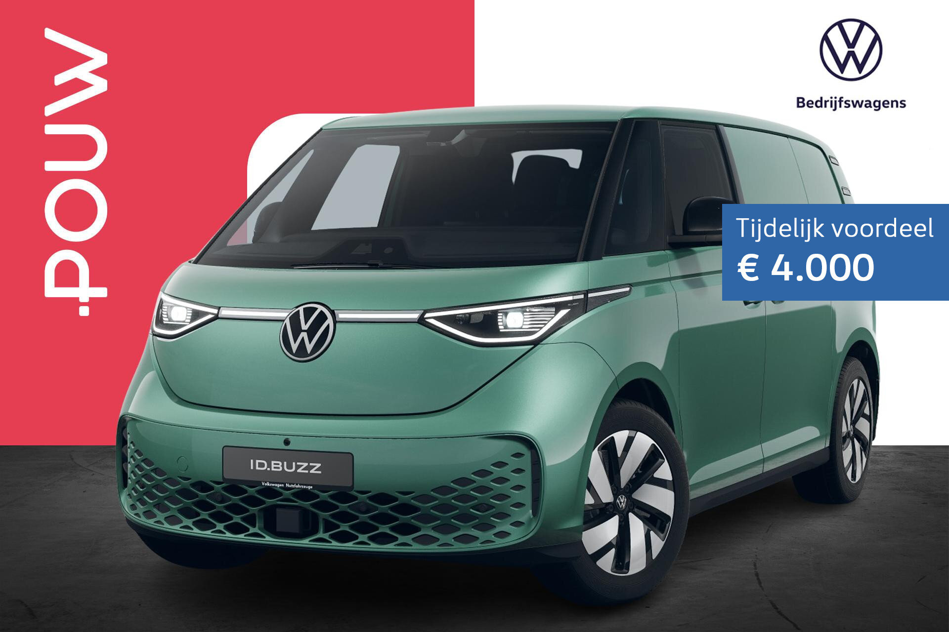 Volkswagen ID. Buzz Cargo 286pk Bulli Limited Edition 79 kWh