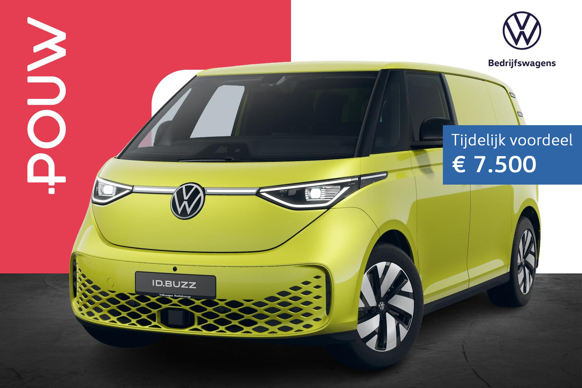 Volkswagen ID. Buzz Cargo 286pk Bulli Limited Edition 79 kWh