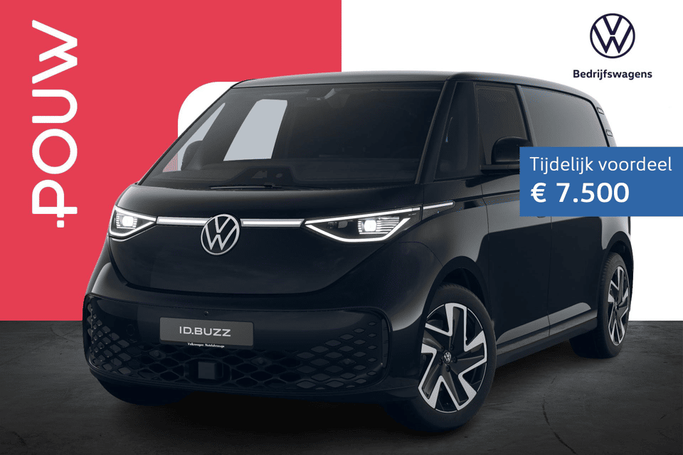 Volkswagen ID. Buzz Cargo 286pk Bulli Limited Edition 79 kWh - Afbeelding 1