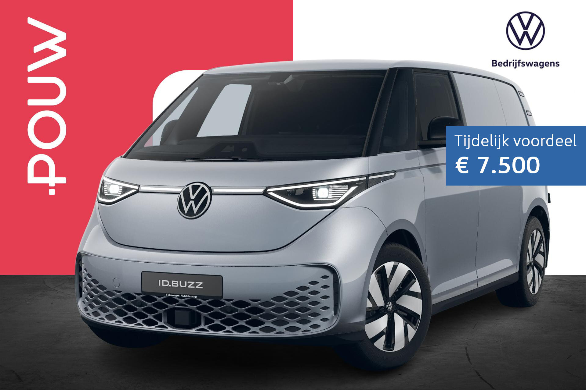 Volkswagen ID. Buzz Cargo 286pk Bulli Limited Edition 79 kWh