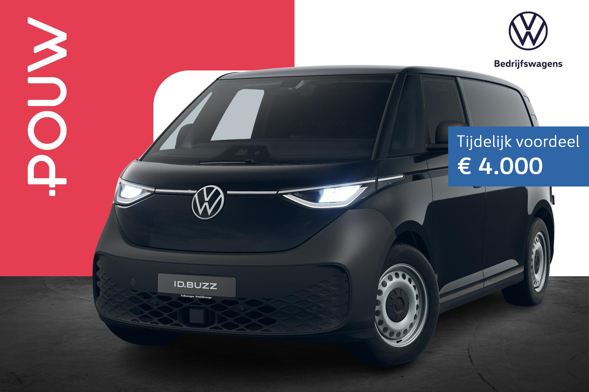 Volkswagen ID. Buzz Cargo 286pk Economy Limited Edition 79 kWh
