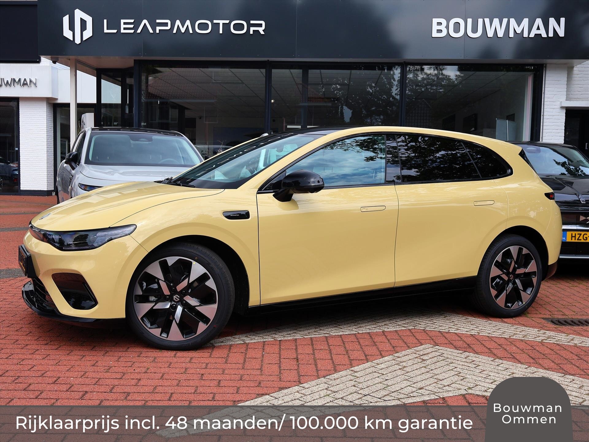 Leapmotor B05 67,1 kWh 218PK Automaat Design, Rijklaarprijs | Panoramadak | 360 Camera | Navigatie | LED