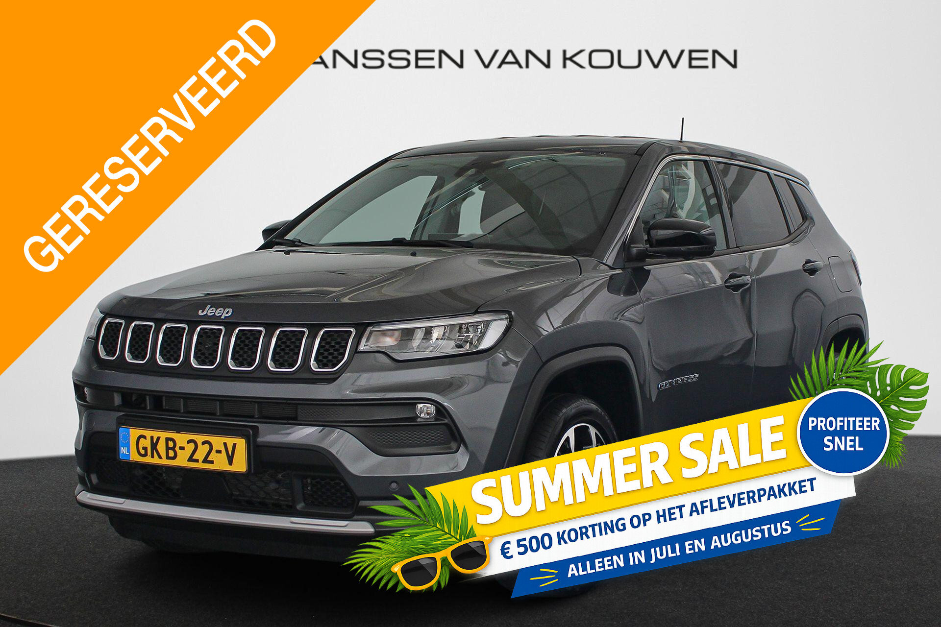Jeep Compass 4xe 190 Plug-in Hybrid Electric Altitude - Afbeelding 1