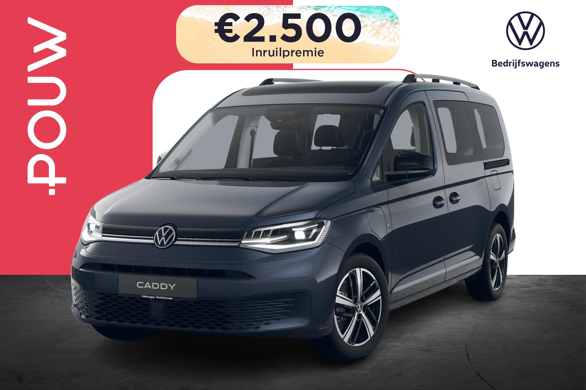 Volkswagen Caddy Kombi Maxi 1.5 TSI Hybride 150pk Style