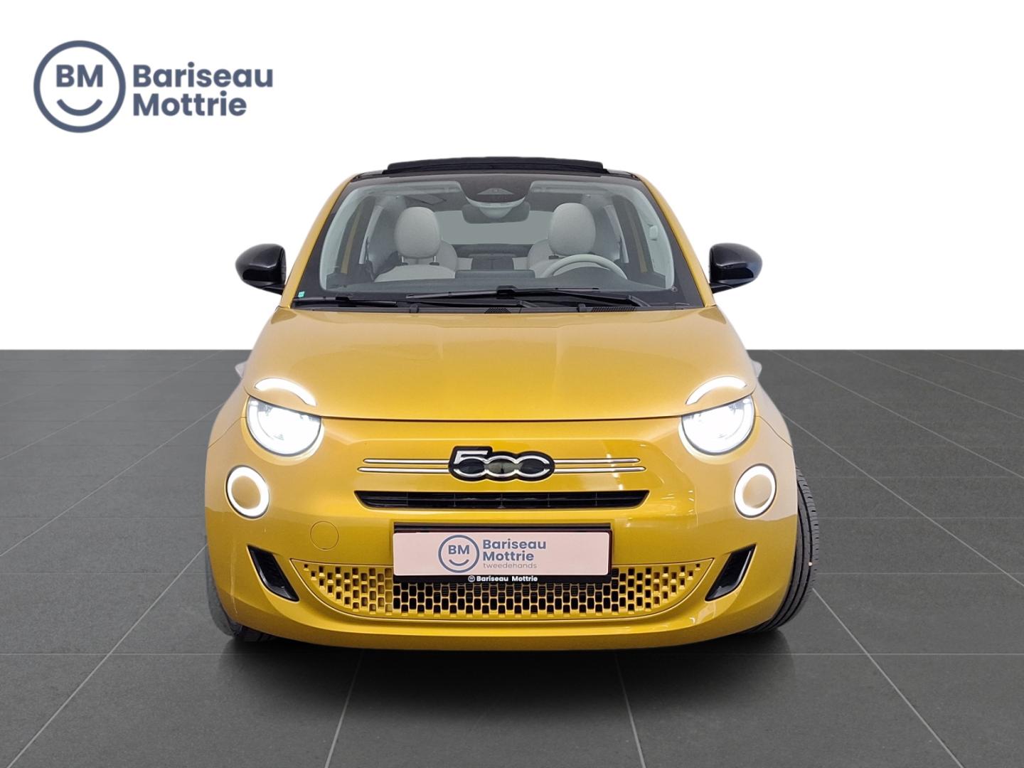 Fiat 500C LA PRIMA *LEDER*CAMERA ACHTER EN SENSOREN*ZETELVERWARMING*CARPLAY*DAB*GPS* - Afbeelding 2