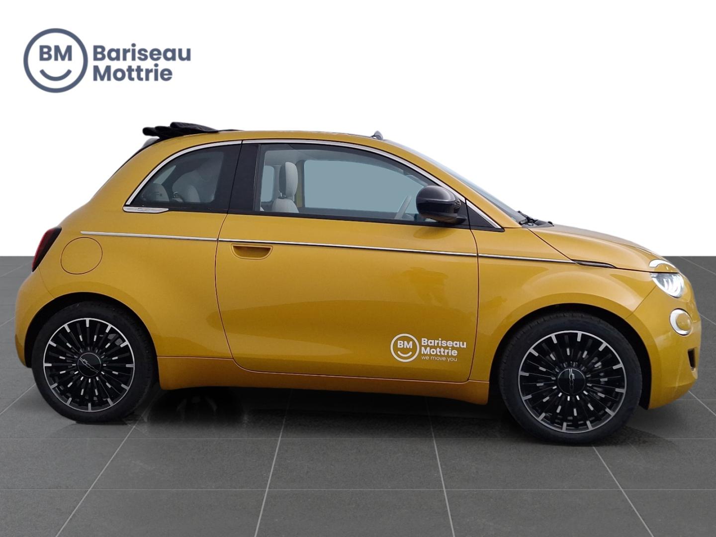 Fiat 500C LA PRIMA *LEDER*CAMERA ACHTER EN SENSOREN*ZETELVERWARMING*CARPLAY*DAB*GPS* - Afbeelding 3